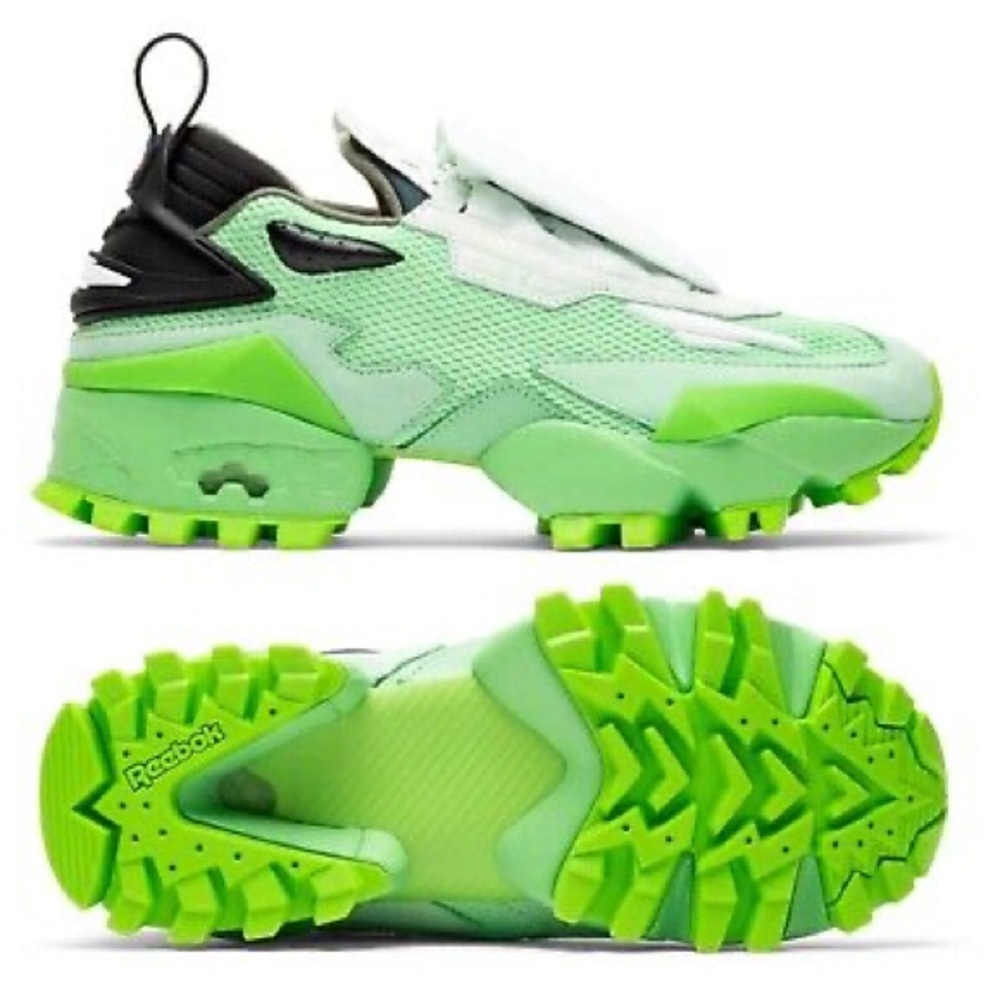 Pyer Moss x Reebok Trail Fury Bright Celadon Green Sneakers